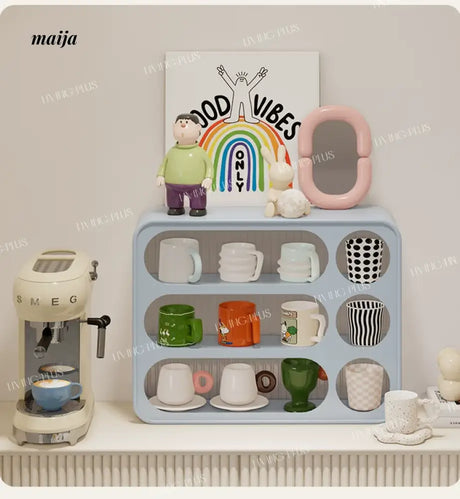 LIVINGPLUS Dopamine Color Cup Display Rack from LIVINGPLUS