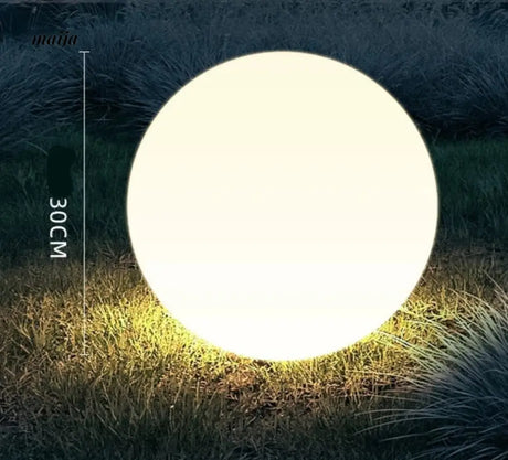 GVG Solar-Powered Waterproof Moon Garden Lamp from Kaiyashi