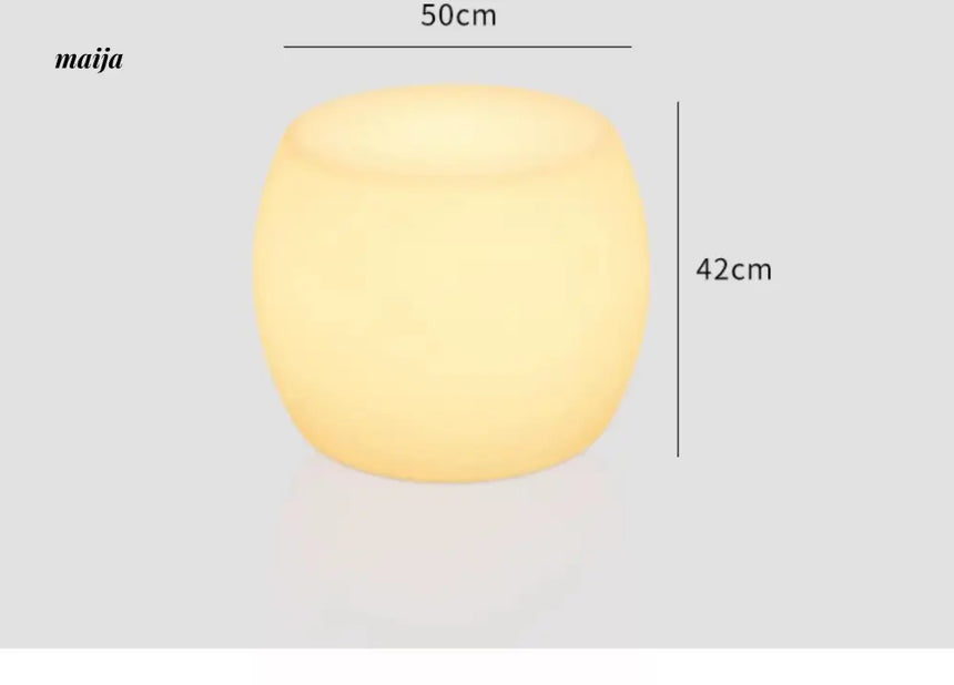 YUNLU Drum Side Table Lamp from MODENG