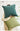 MISTYWOOD Green Modern Minimalist Pillow from MISTYWOOD