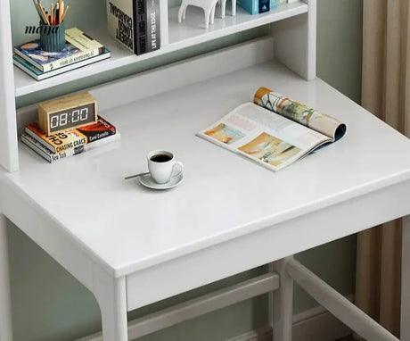 Dakota Adjustable Desk with Bookshelves from maija