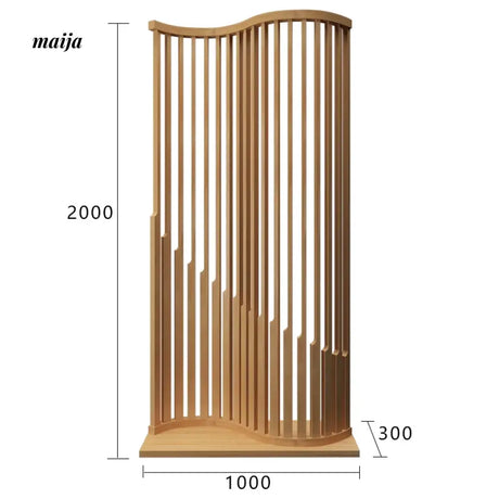Swanson Solid Wood Partition Wall from maija