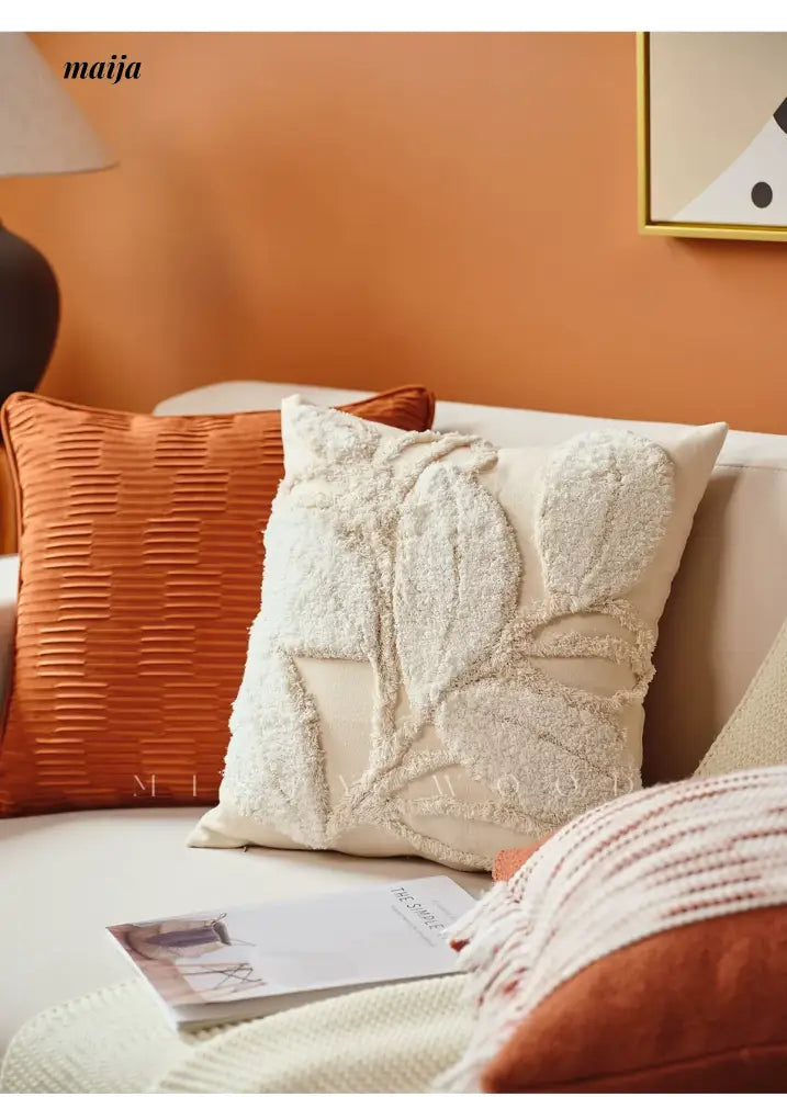 MISTYWOOD Advanced Orange Sofa Pillow from MISTYWOOD