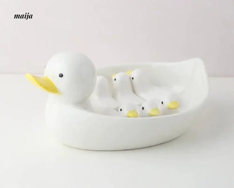 LIVETAI Creative Duckling Ceramic Bowl from LIVETAI