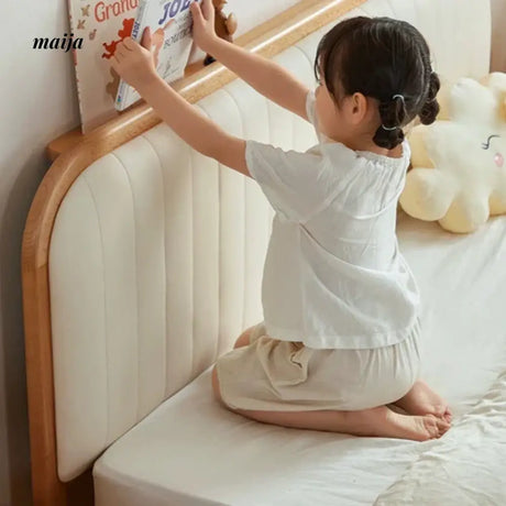 LINSYKIDS Celia Soft Headboard Children's Bed from LINSY KIDS