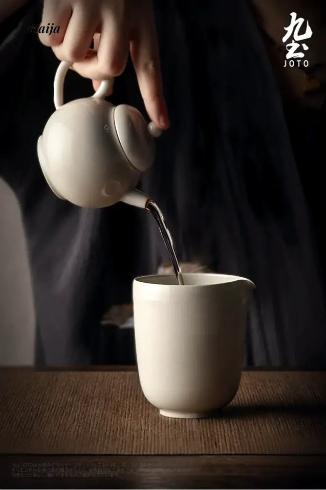 JOTO Japanese Grass Gray Fair Cup Kung Fu Tea Set from JOTO