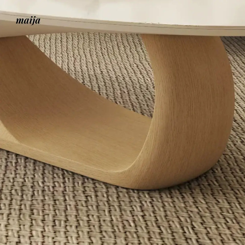 NAVI Snow Mountain Stone Top Coffee Table from NAVI