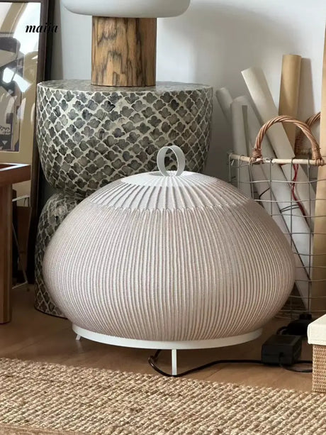 Bird Cage Round Table Lamp from maija