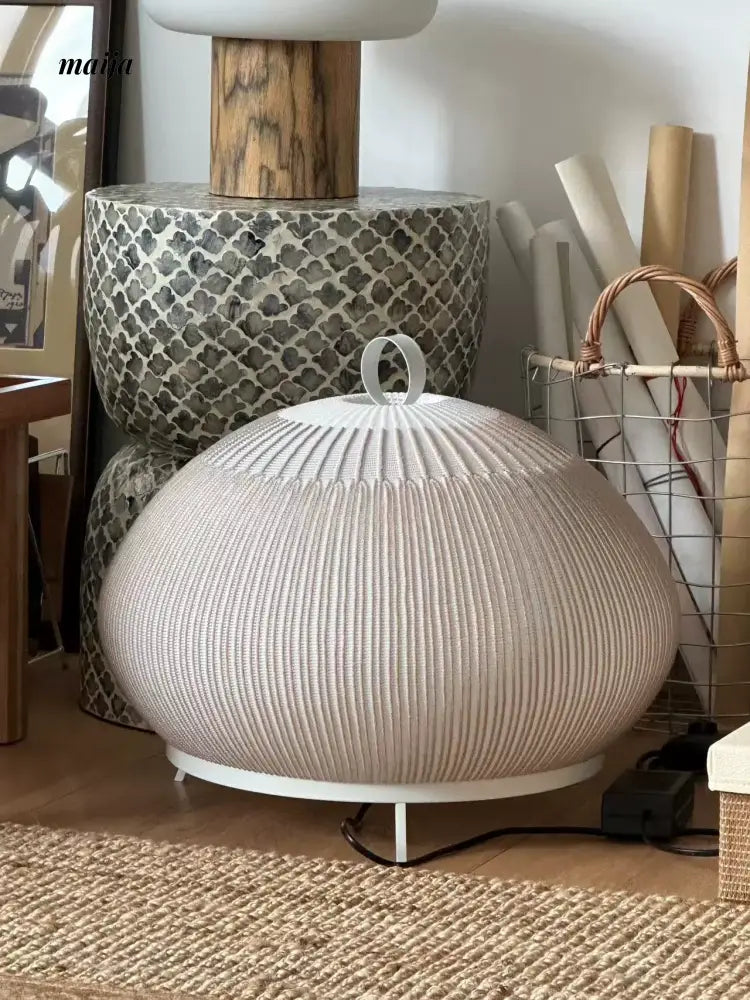Bird Cage Round Table Lamp from maija