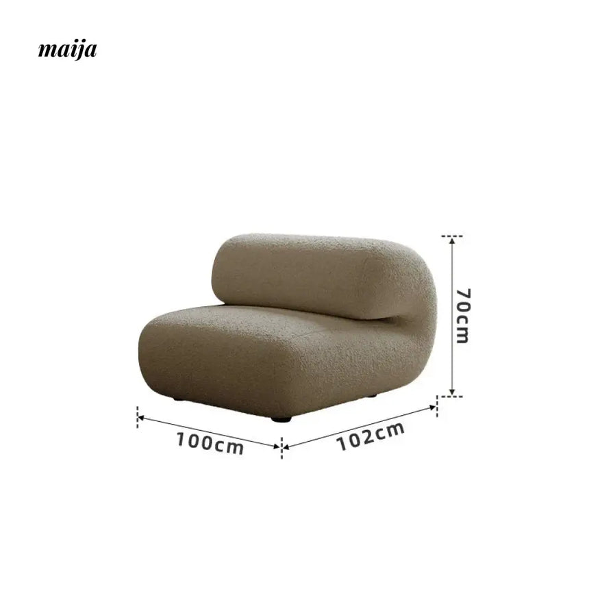 SMALL HIBISCUS Cream Sofa Small Apartment from SMALL HIBISCUS