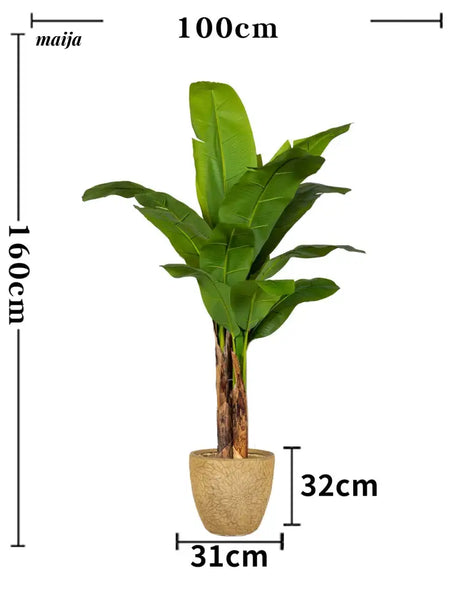 Artificial Large Leaf Banana Tree from maija