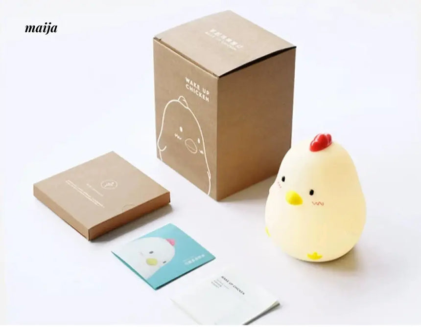 MUID Squeezy Baby Chicken Night Lamp from maija