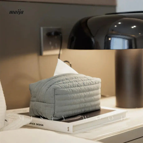 MISTYWOOD Cotton Paper Storage Tissue Box from MISTYWOOD