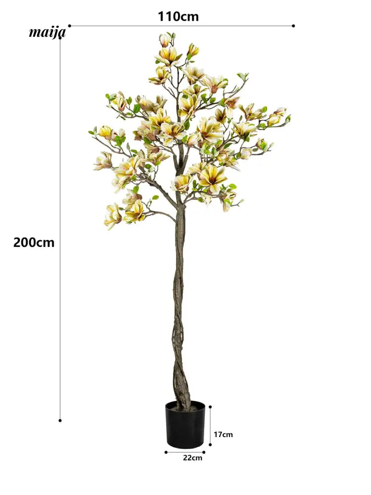 Artificial Magnolia Flower Plant from maija