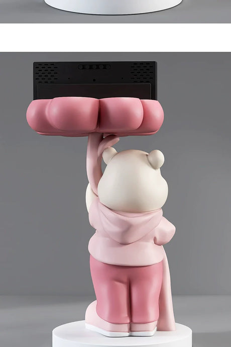 YUNCAN Bella Cream Bear Clock from YUNCAN