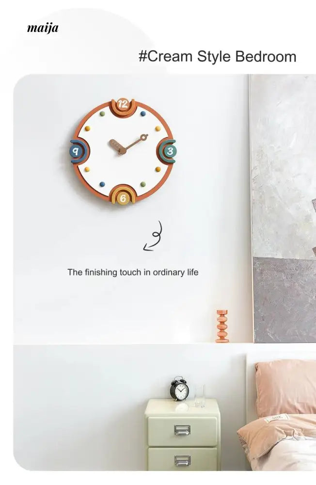 MANDELA Huber Wall Clock from maija