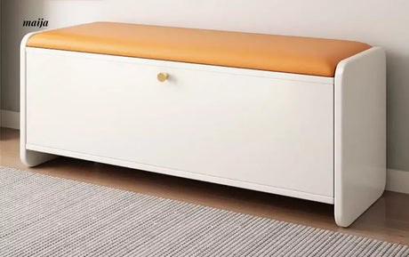 Huffman Solid Wood Shoe-Changing Stool from maija