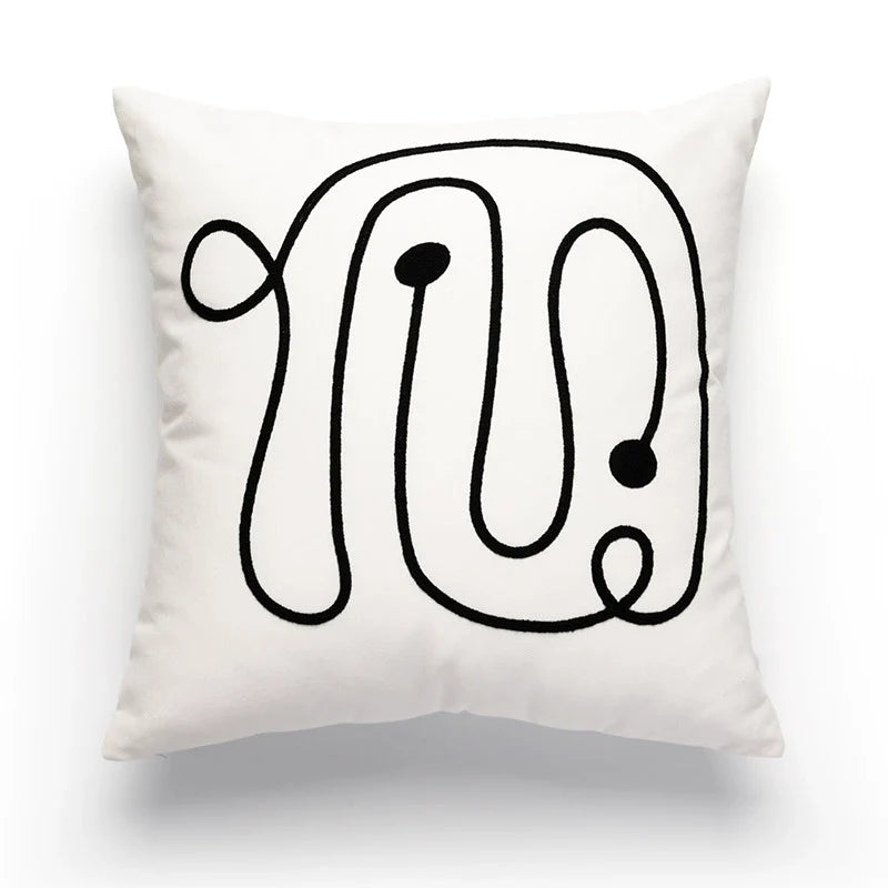 MISTYWOOD Knitted Pilsan Play Car Line Pillow from MISTYWOOD