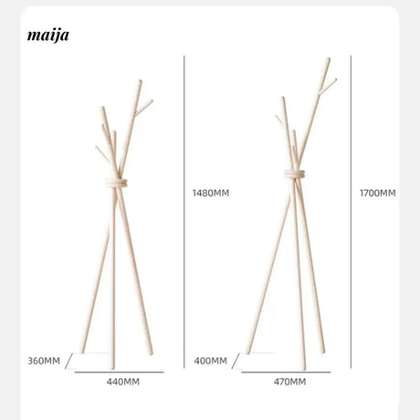 Antoine Solid Wood Coat Rack from maija
