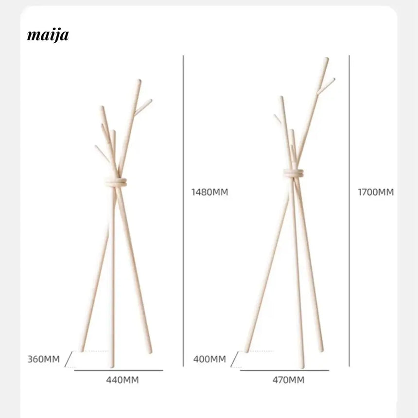 Antoine Solid Wood Coat Rack from maija