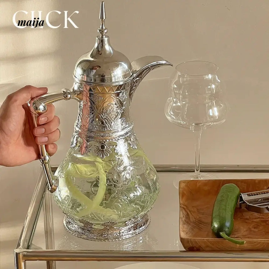 CLICK Retro Glossy Teapot Light Luxury Style Decor from CLICK