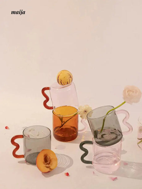 SOREMO Coloured Glass Mug from maija