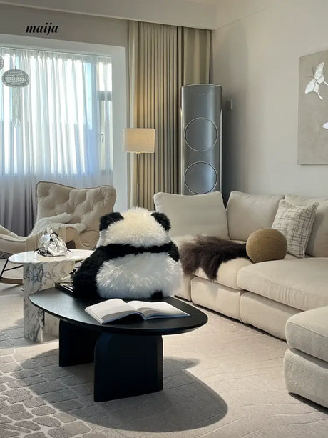 MISTYWOOD Cute Woolen Pillow Panda Design from MISTYWOOD
