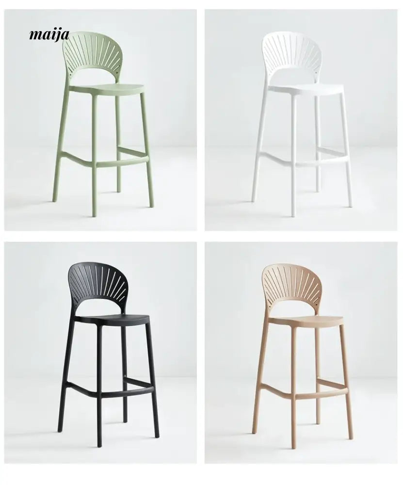 Wanda Plastic Bar Stool