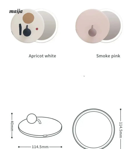 MUID Portable LED Chargeable Makeup Mirror from MUID