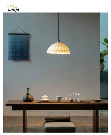 MUMO Aria White Porcelain Ceiling Lamp from MUMO