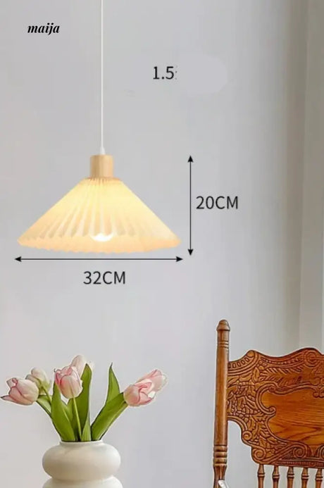 GVG Pleated Lampshade Pendant Lamp from GVG