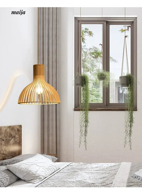ZHONGSHAN Modern Wooden Ceiling Lamp Japanese Style from ZHONGSHAN