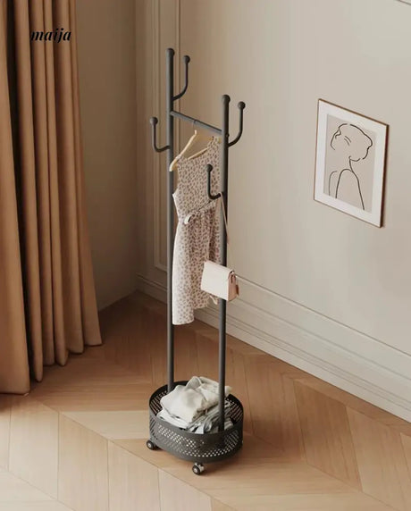 Herman Cream Laundry Basket Coat Hanger from Kaiyashi