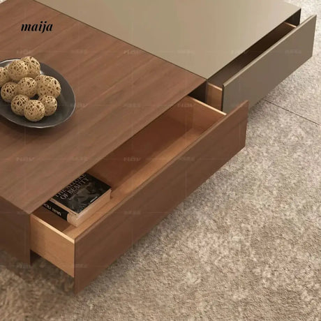 NAVI Walnut Coffee Table from NAVI