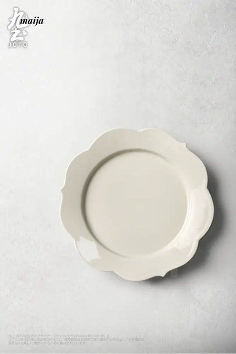 JOTO Japanese Ceramic Fruit Plate Handmade Dish Set from JOTO