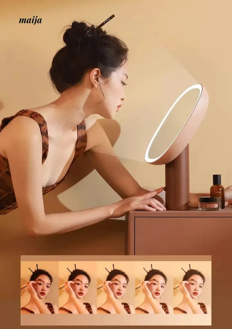 MUID LED Rounded Edge Dressing Table Mirror from MUID