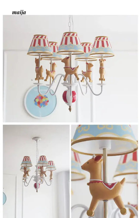 QXWD Princess Ceiling Lamp Children's Room from QXWD