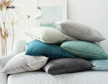 MISTYWOOD Orange Swan Light Luxury Pillow from MISTYWOOD