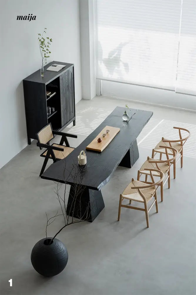 JUWU Caldwell Solid Wood Dining Seating from maija
