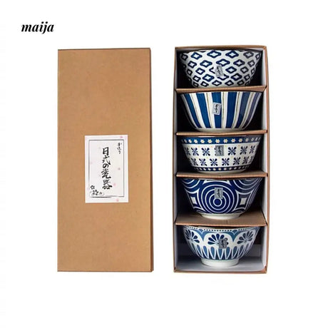 Japanese Ceramic Chie Rice Bowls from maija