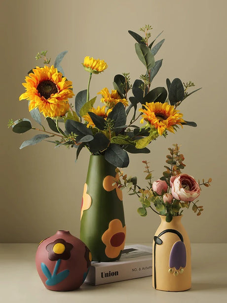 NICEMOON Theo Nordic Morandi Ceramic Vase from NICEMOON