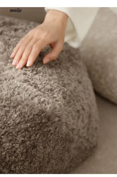 Origami Fleece Ottoman from maija