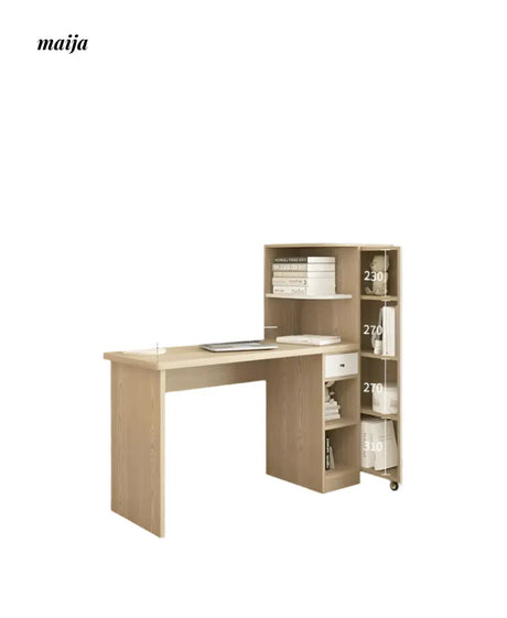 Anaya Desk with Shelves from maija