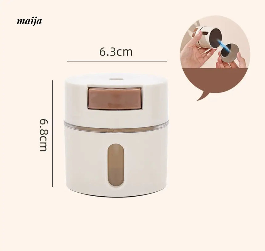 Magnetic Wall Mounted Spice Rack from maija