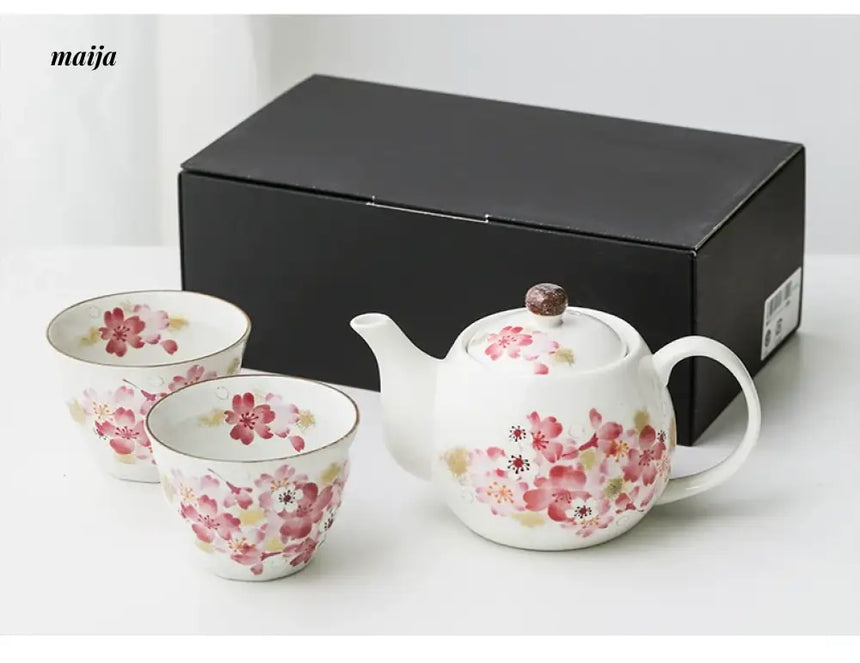 OKADA YAKI Japanese Teapot & Cup Gift Box from OKADA YAKI
