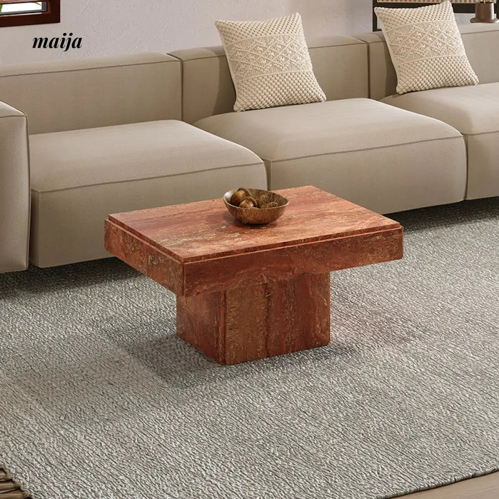 Sana Natural Travertine Coffee Table from maija