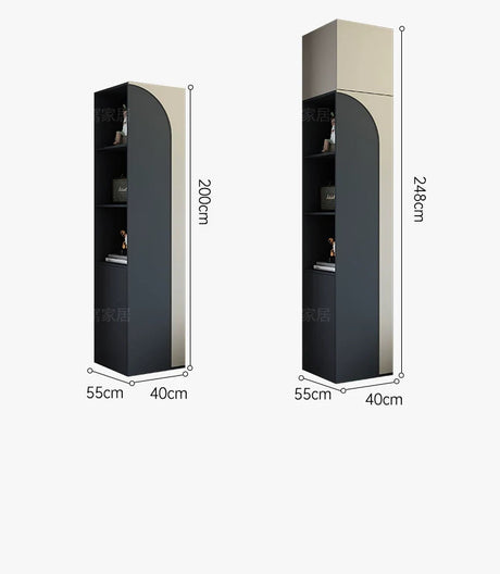 AIWO Thibault Cream Flat-Door Wardrobe with Spacious Storage from AIWO