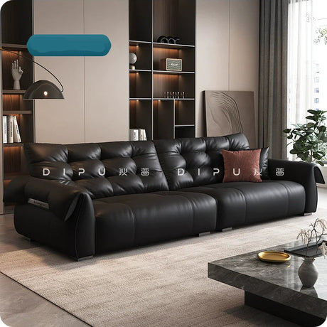 DIPU Sylvie Elegant Swan Leather Sofa from DIPU