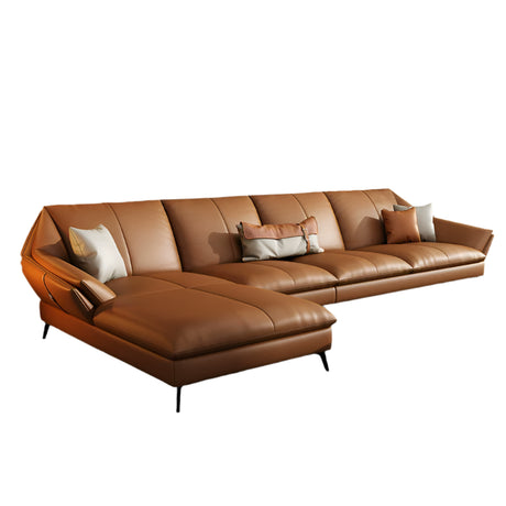DIPU Harper Minimalist Leather Scandinavian Sofa from DIPU