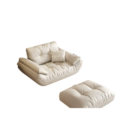 DIPU Felicity Cream Cowhide Cloud Sofa from DIPU